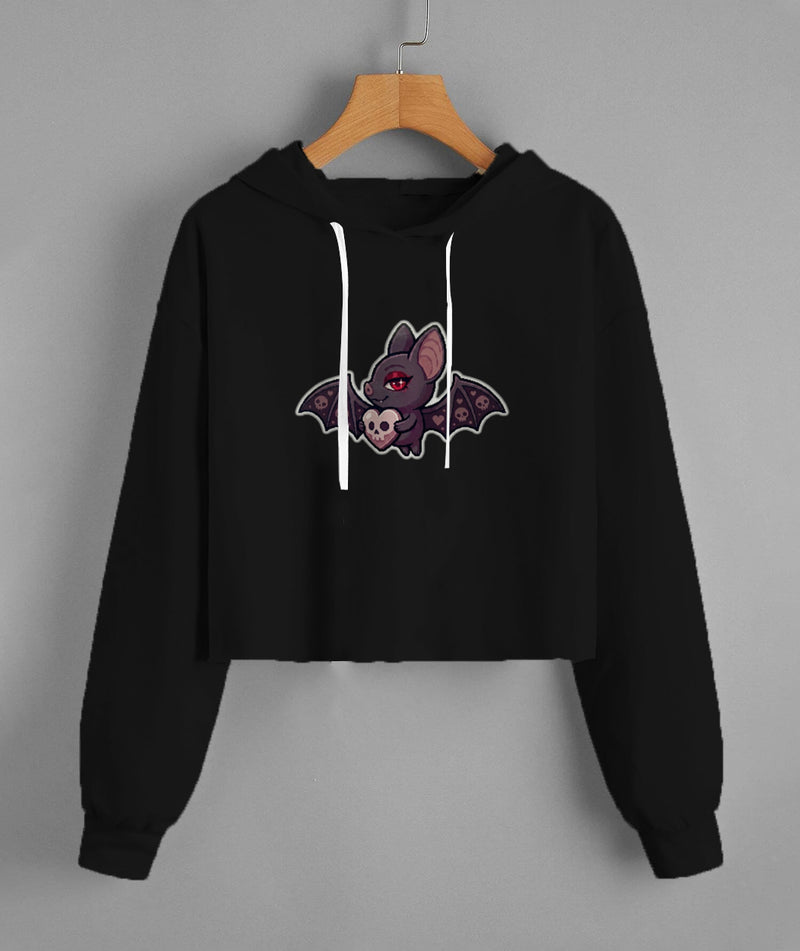 CrŪshĀidR Lady'S Cropped Hoodie