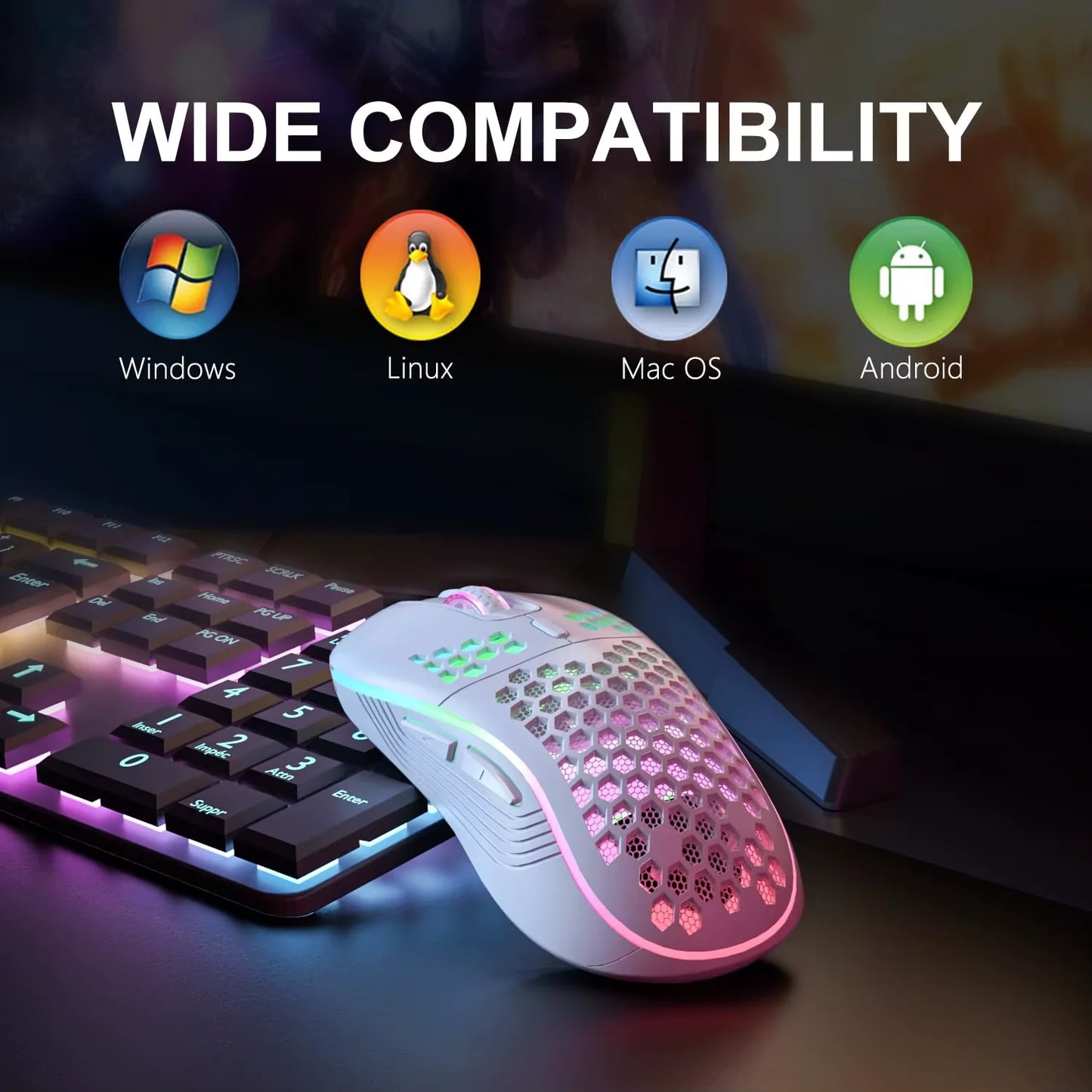2.4G Wireless RGB Mouse